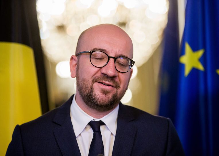 Belgisch premier Charles Michel. Beeld EPA