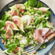Salade van kruidige couscous met vijgen & ham
