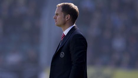 Ajax-trainer Frank de Boer. Foto © anp