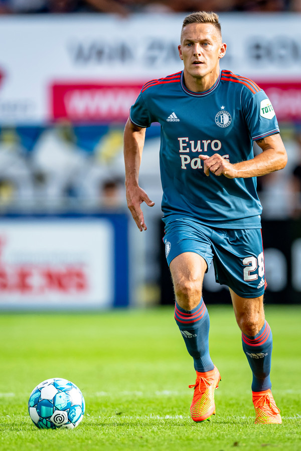 Jens Toornstra, gisteren in Waalwijk invaller tegen RKC.