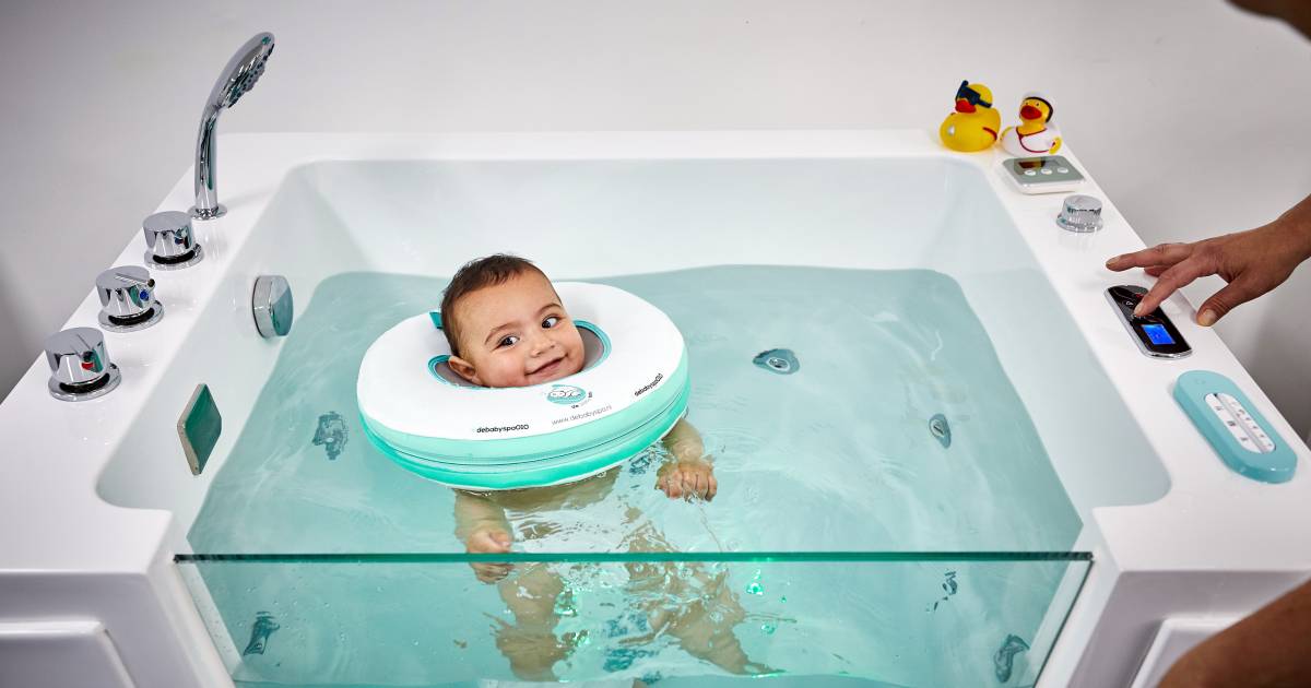 dilemma heilige Baan Wát een luxe: baby's mogen lekker dobberen in het bubbelbad | Rotterdam |  AD.nl