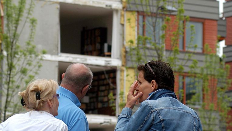 In 2003 stortten in Maastricht acht balkons in, de constructie was niet gecontroleerd Beeld Marcel van den Bergh