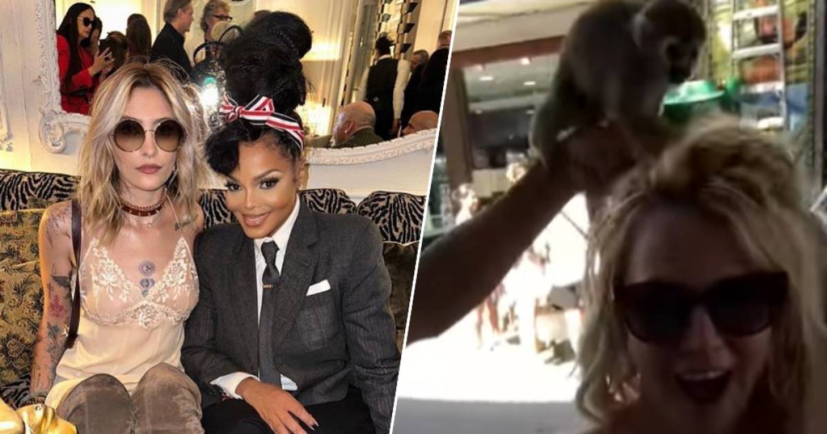 CELEB 24/7.  Janet Jackson condivide una rara foto con sua nipote Paris e Britney Spears che celebrano un anno di libertà |  Gente famosa