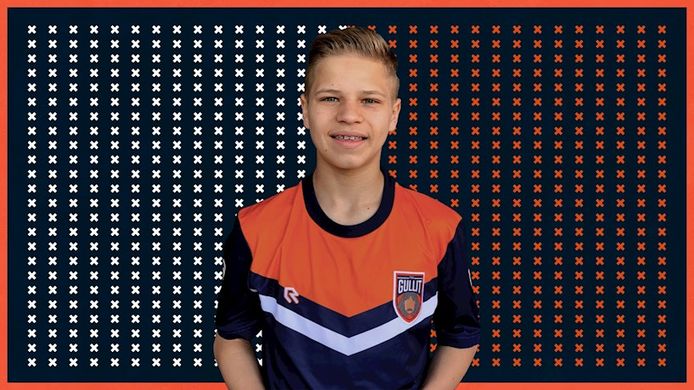 Thijs Dame (15) is de nieuwste aanwinst van het FIFA-team van Ruud Gullit.