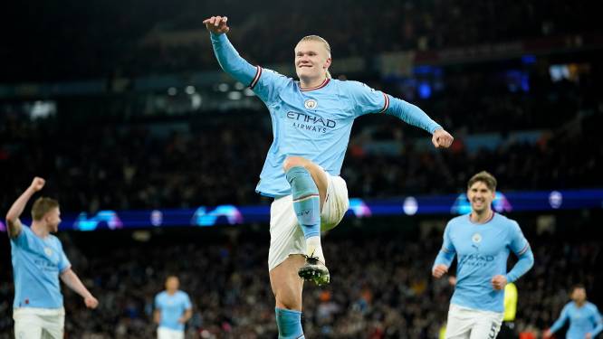 Manchester City sloopt Leipzig met 7-0 dankzij vijf goals van Haaland