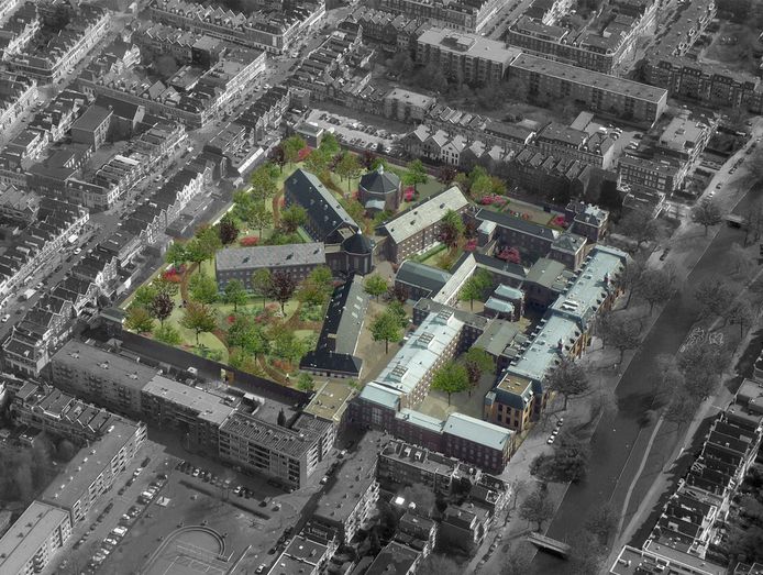 De Tuin van Noord, oftewel de herontwikkeling van het gevangenisterrein aan de Noordsingel in Rotterdam.