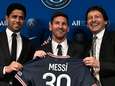 Messi geniet bij presentatie in Parc des Princes: ‘Wil hier mijn vijfde Champions League winnen’