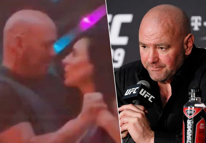 Dana White en zijn vrouw Anne sloegen elkaar in het gezicht tijdens het nieuwjaarsfeest.