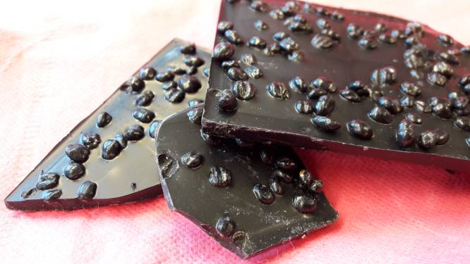 Zwarte chocolade nu in Nederland te koop