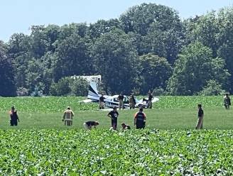 Sportvliegtuigje neergestort in Tienen: piloot ongedeerd, twee inzittenden raken lichtgewond