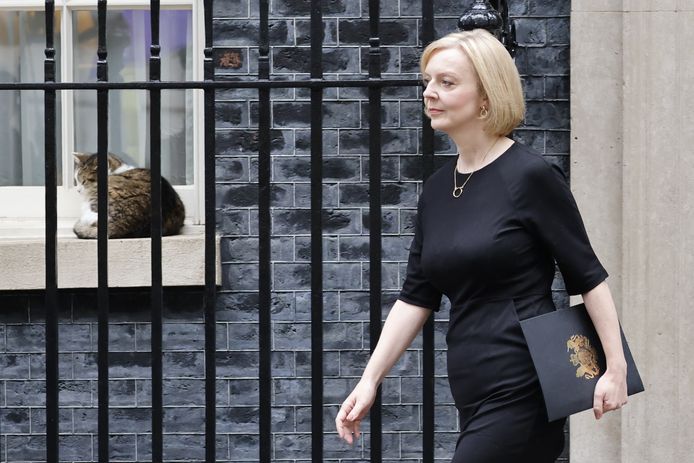 De Britse premier Liz Truss is de opvolger van oud-premier Boris Johnson.