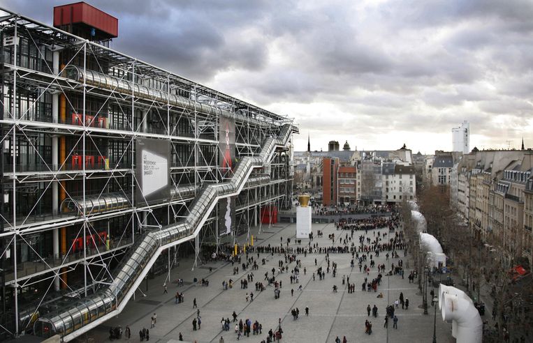 Centre Pompidou Beeld AFP