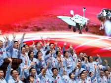 Eerste Chinese Mars-verkenner na zeven helse minuten succesvol geland op rode planeet