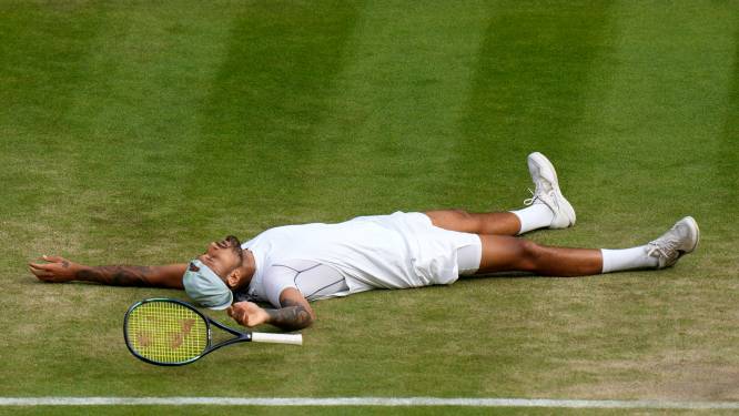 Nick Kyrgios rejoint les demi-finales de Wimbledon pour la première fois