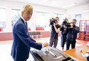 PVV-leider Geert Wilders.
