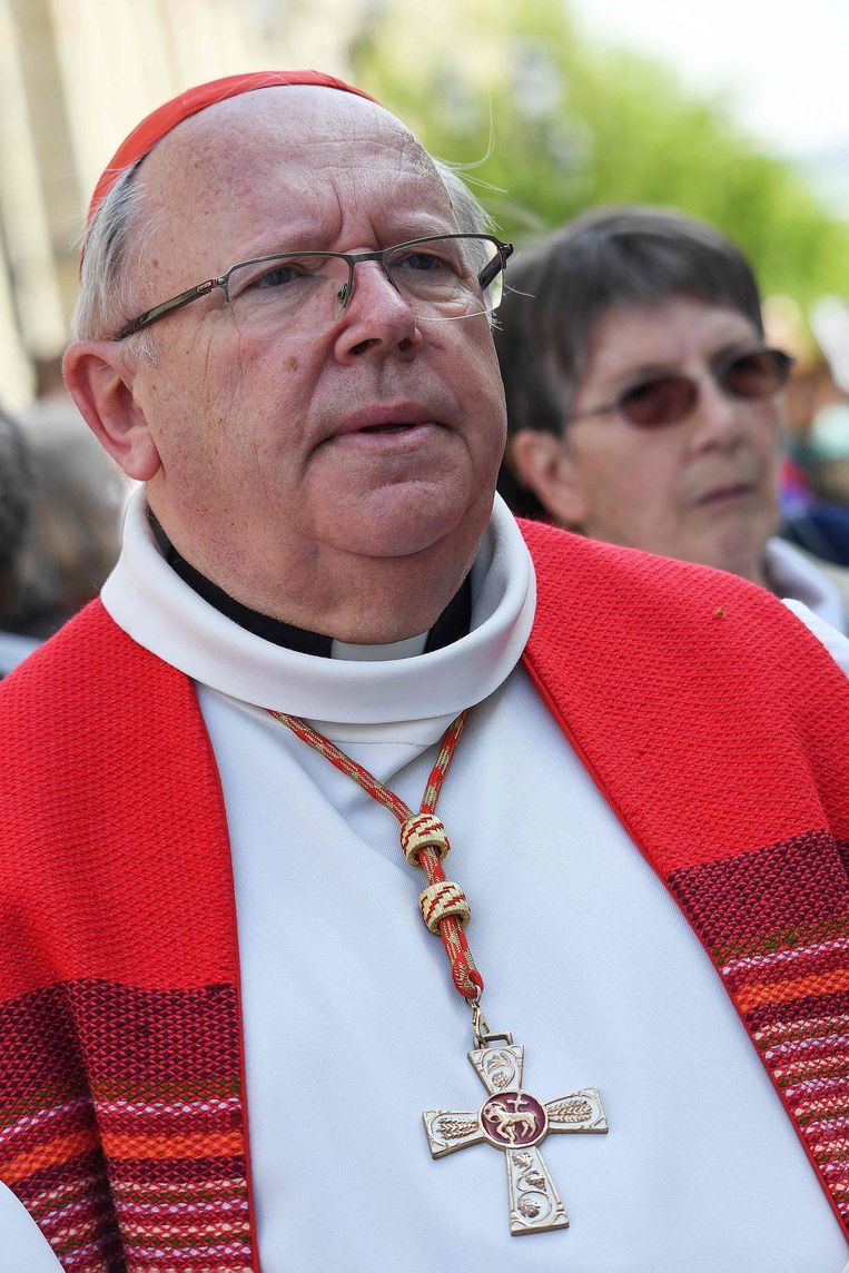 De voormalige aartsbisschop van Bordeaux Jean-Pierre Ricard.  Beeld AFP