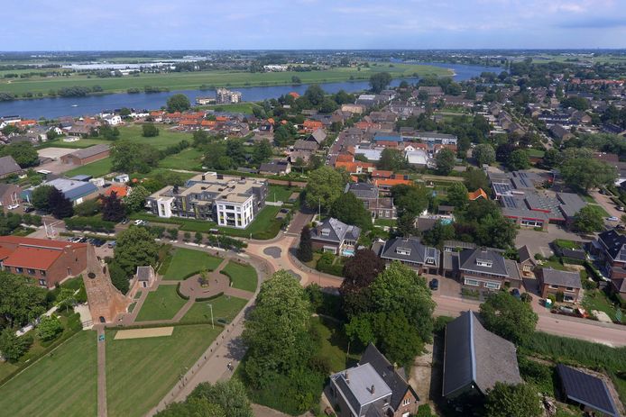 Andel vanuit de lucht gezien.