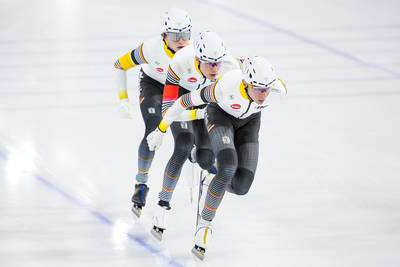 Val nekt Belgen in ploegachtervolging op EK schaatsen: “Er had best een nationaal record ingezeten”