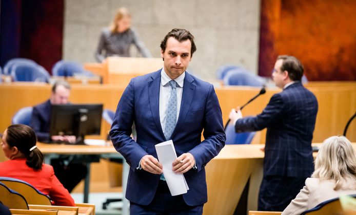 Thierry Baudet (FvD) in de Tweede Kamer