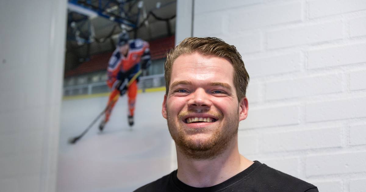 Kemphanen-ijshockeyer Jeroen Raats liep ernstig hersenletsel op na motorongeluk: ‘Ze hesen me in mijn pak, want ik wilde het i