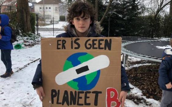 Vier jonge klimaatpelgrims stappen van Gent naar Brussel: “We wandelen voor onze toekomst”