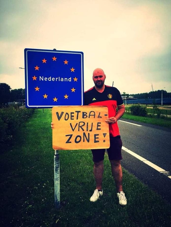 Bjorn verklaarde Nederland tot voetbalvrije zone in 2016.