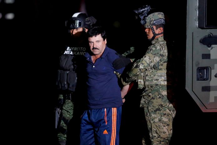 De Mexicaanse drugsbaron Joaquín ‘El Chapo’ Guzmán.
