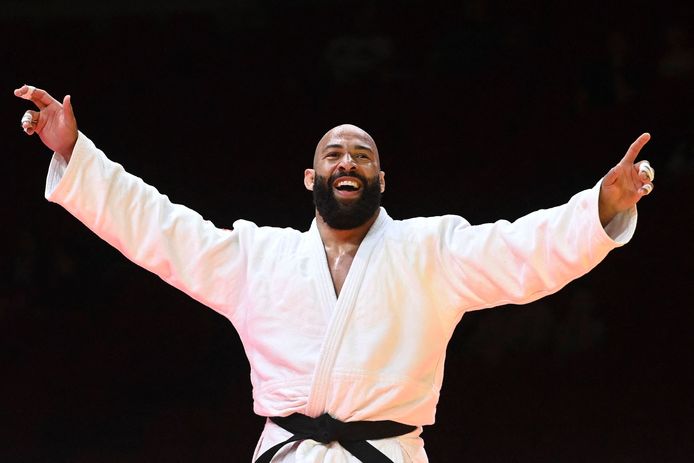 Roy Meyer tijdens het Judo WK in 2021.