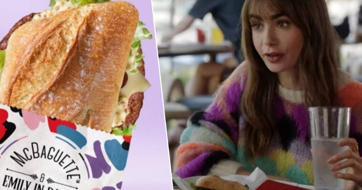 Internet subisce l’influenza di McBaguette di “Emily in Paris”: “Gli snack esistono, e l’elegante McDonald’s della catena non esiste” |  L’Instagram di HLN
