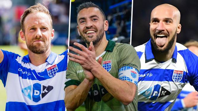 PEC Zwolle zegt aflopende contracten van spelers op, na promotie pas duidelijkheid over verlengingen 