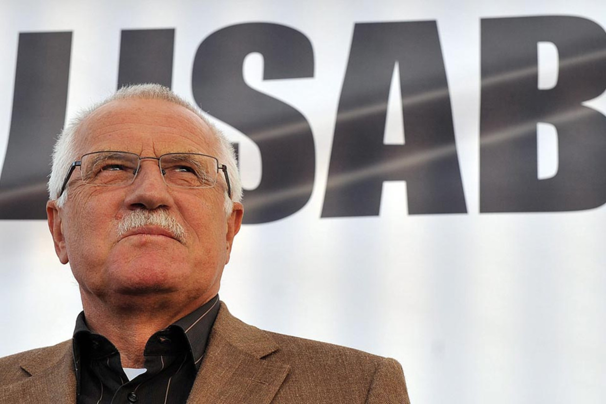 Vaclav Klaus ( EPA ) Beeld EPA