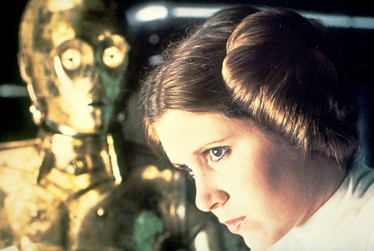 Wederzijds De neiging hebben vermijden Carrie Fisher in Star Wars: afscheid van een rebelse prinses
