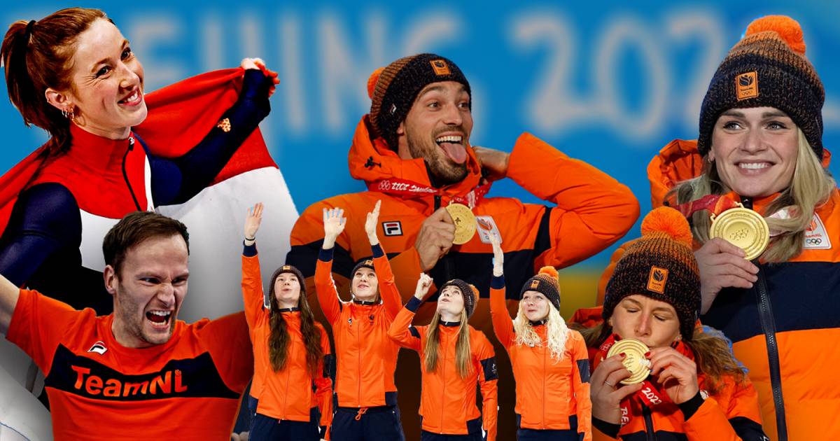 Eindklassement medaillespiegel Olympische Spelen Nederland na acht