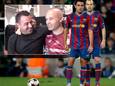 Xavi en Iniesta.