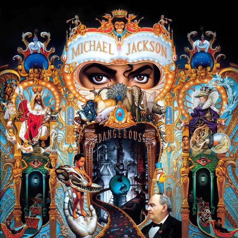 Albumhoes Michael Jackson. Beeld  