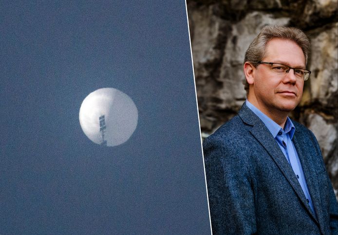 Professor Internationale politiek David Criekemans (UA) over de Chinese spionageballon boven de Verenigde Staten.