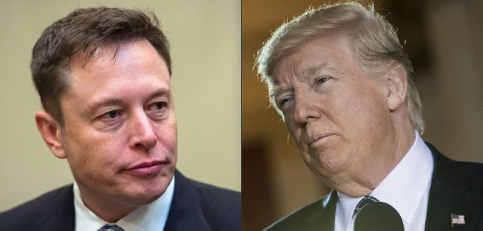 Elon Musk et Donald Trump.