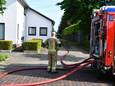De brandweer heeft voorkomen dat de schuurbrand in Clinge overslaat
