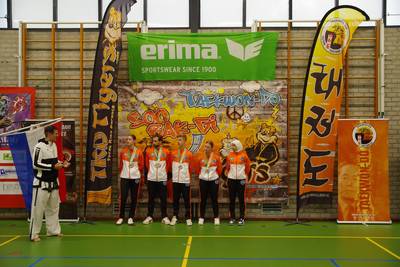 Succes op EK Taekwondo voor Astense school Soo Bak-Gi