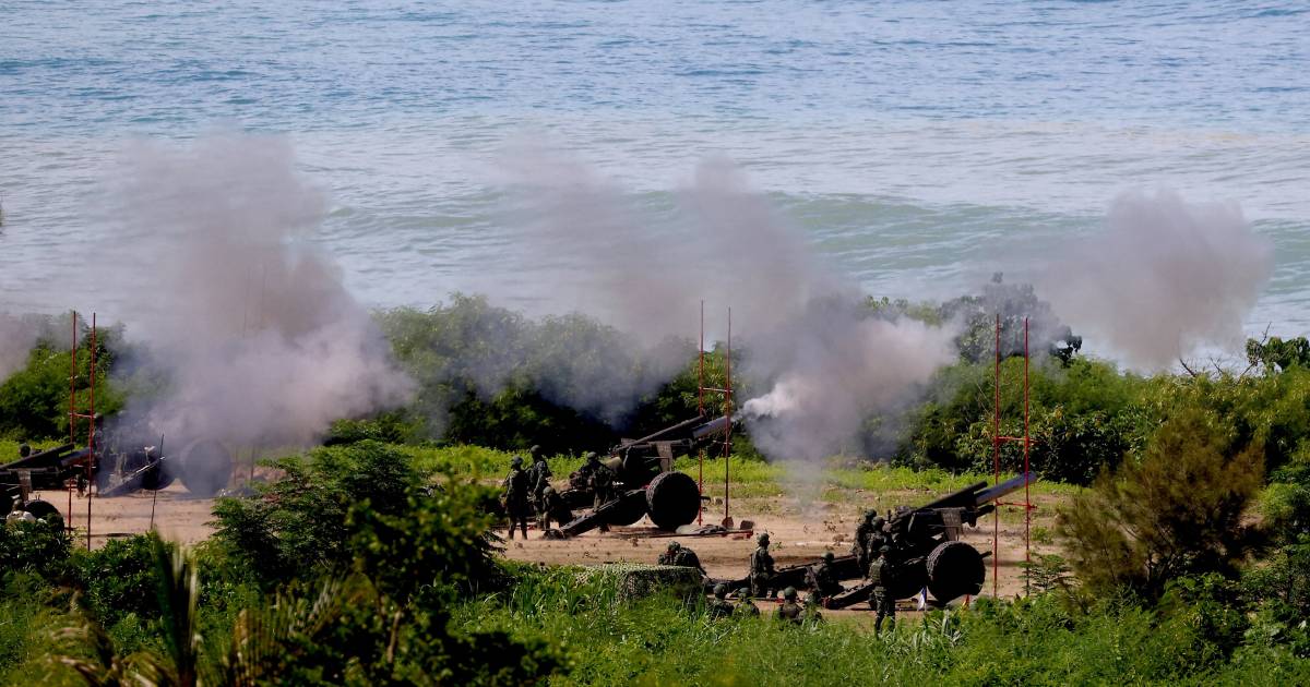 Taiwan ha condotto nuove esercitazioni di artiglieria militare |  All’estero