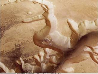 Opwarming door methaan gaf Mars meren