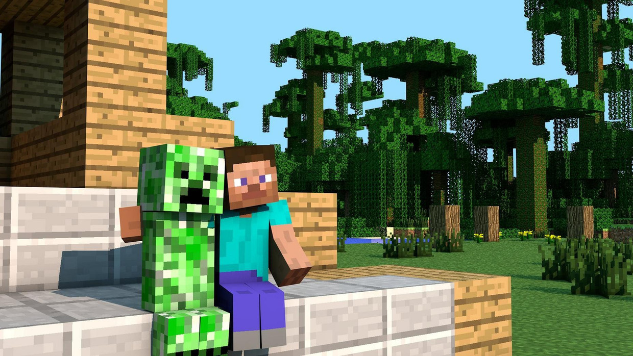 Fans zijn hun avonturen in Minecraft gaan opschrijven. Beeld  