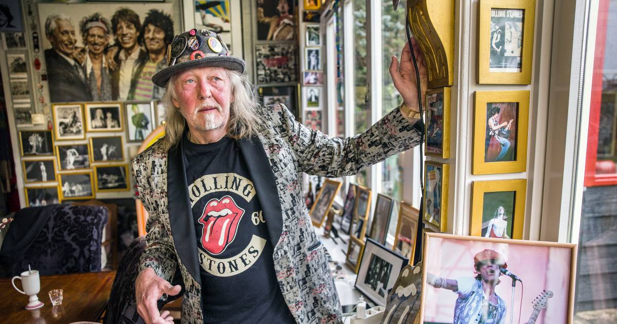 Bas is fan van The Rolling Stones en ontmoette zijn held bij het toilet
