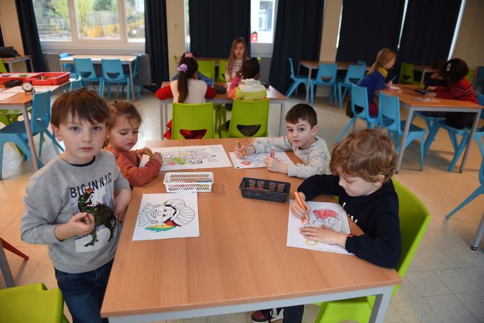 Kleuterschool Bijenkorf in Herent organiseert take-away.