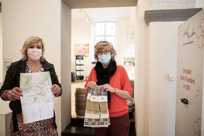 De nieuwe stadsplannen zijn vanaf dit weekend af te halen bij Toerisme Sint-Truiden.