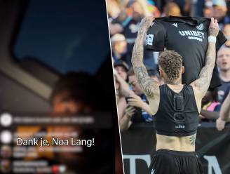 KIJK. “Dank u, Noa Lang”: Antwerp-spelers spotten met Club-vedette tijdens busrit naar Bosuil