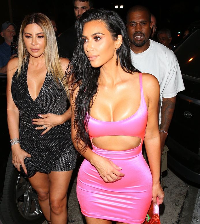Kim Kardashian en Kayne West