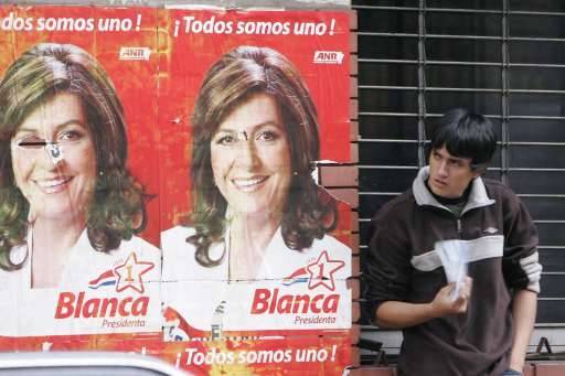 Si elle est élue, Blanca Ovelar sera la troisième Présidente du continent sud-américain.