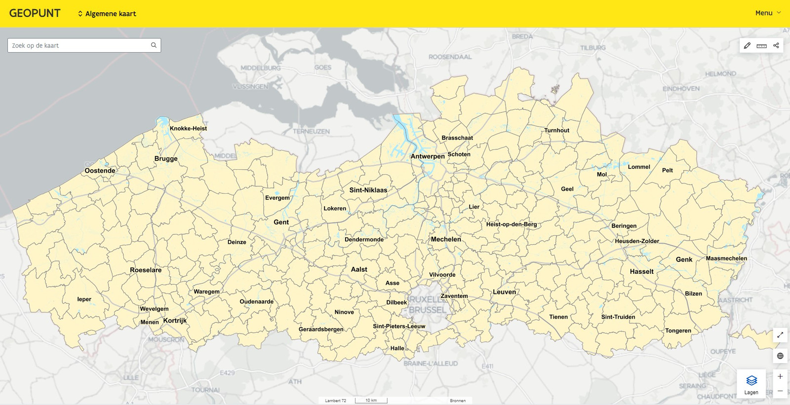 Staat jouw droomhuis in overstromingsgebied? Geopunt vernieuwde website met alle gegevens en de Vlaamse | Foto | hln.be
