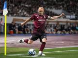 Prachtig weerzien in Japan voor Xavi en Iniesta